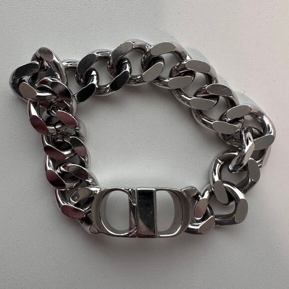 Dior CD Icon Chain Link Bracelet, Authentic - Picture 2 of 4